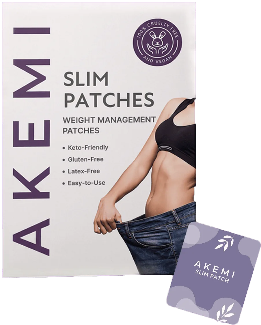 Akemi Slim Patches box